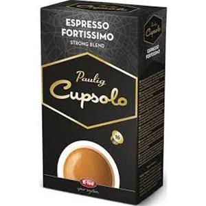 Kafijas kapsulas PAULIG Espresso Fortissimo, 6x16gab UTZ | Officeday Latvia