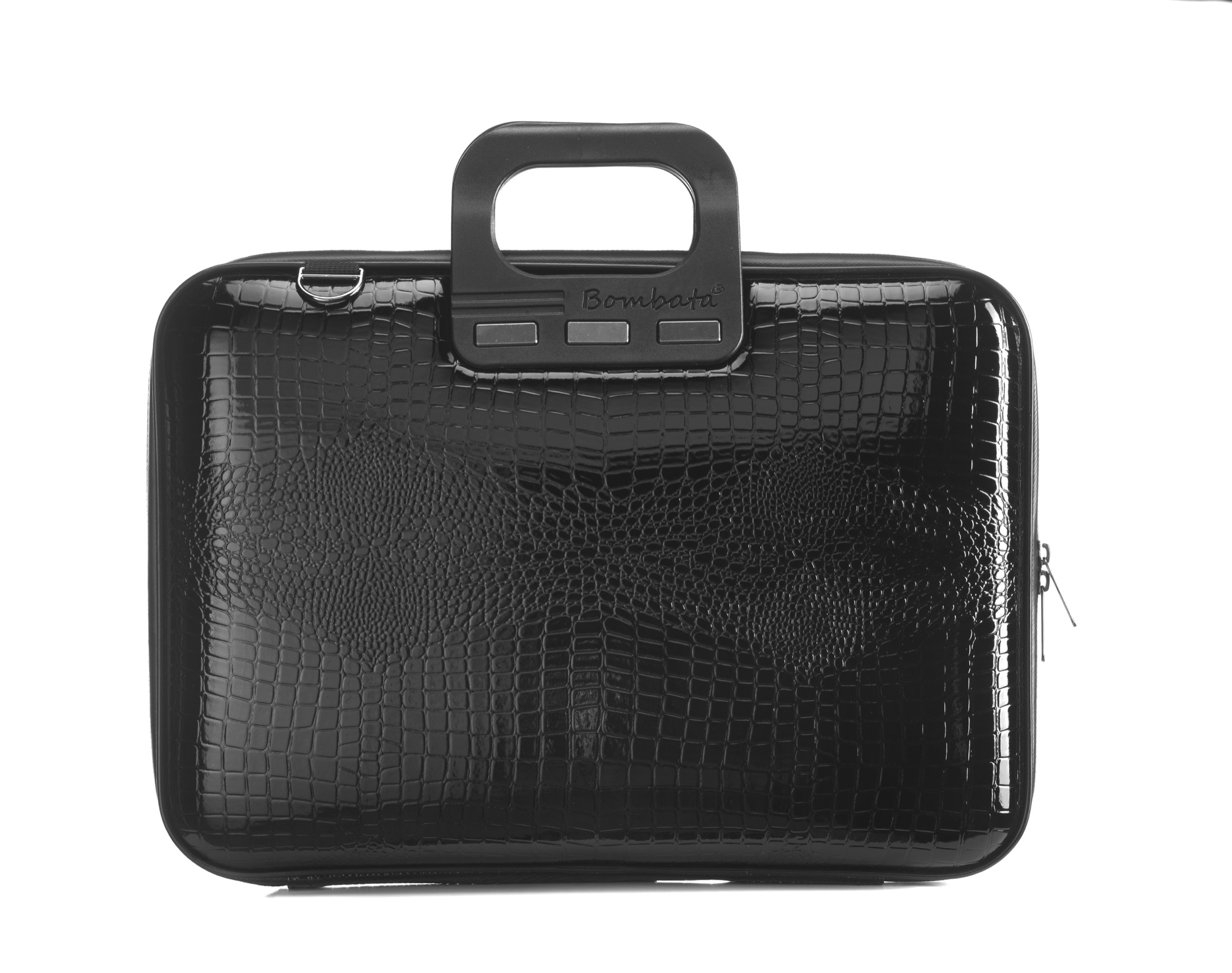 Laptop bag BOMBATA Bombata Shiny Cocco, black | Officeday