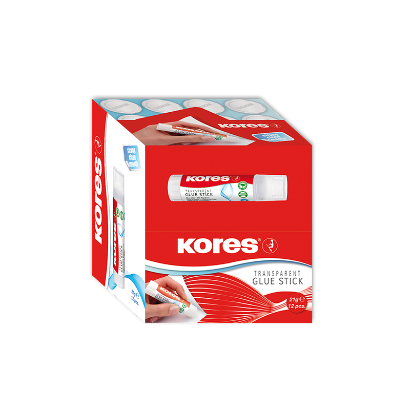  Kores Transparent Glue Stick